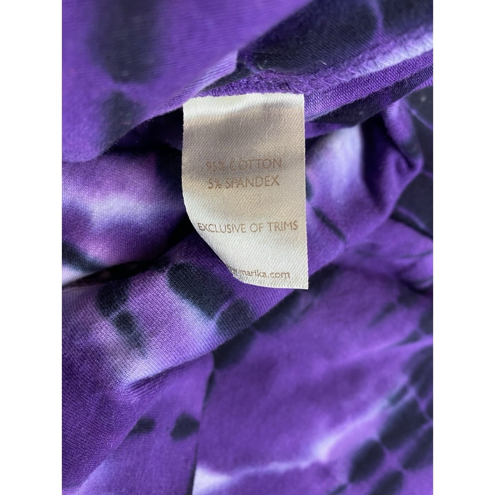 The Balance Collection Women's Long Sleeve Tie Dye Pullover Top Purple Large - Picture 5 of 7